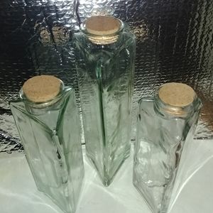Tall Glass Containers